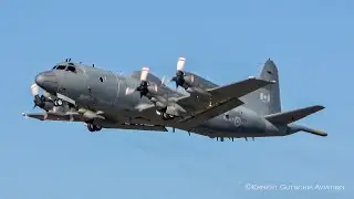 RCAF CP-140 Aurora Block IV Touch and Goes and Arrival | Hamilton