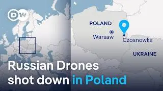 Poland shoots down Russian drones that 