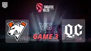 Virtus.Pro vs Quincy Crew | ONE Esports Singapore Major 2021 | Playoff | Game 3