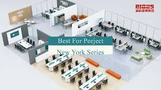 Dious office furniture NY series | Freely combinable and customizable office furniture
