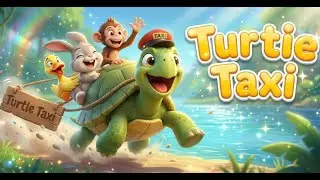 Turtle Taxi Rhymes &ndash; Slow and Happy Ride! 🎵