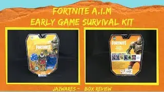 Jazwares Fortnite Series 3 A.I.M Early Game Survival Kit Box Review