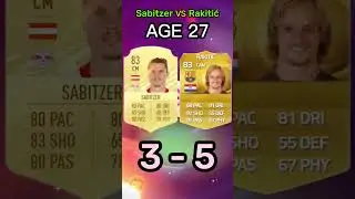 Sabitzer VS RakItic 👹 #shorts