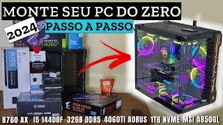 Montando seu PC do ZERO sem neura | passo a passo #tutorial