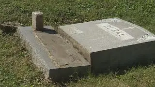 Historic Black cemetery vandalized, fires set, headstones toppled over