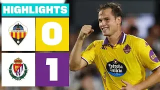 CD CASTELL&Oacute;N 0 - 1 REAL VALLADOLID | RESUMEN LALIGA HYPERMOTION
