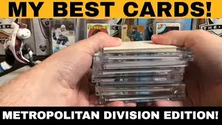 My best hockey cards from all of the NHL Metropolitan Division teams!