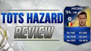 FIFA 14 TOTS HAZARD PLAYER REVIEW | FIFA 14 HAZARD TOTS RECENSIONE