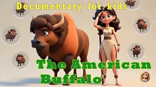 The American Buffalo 🦬 &ndash; The Mighty Grazer | Documentary for Kids