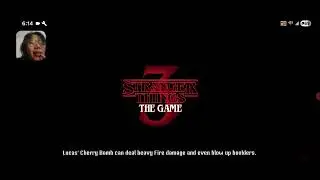 Playing Stranger things mobile game part 1
