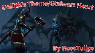 I made a Heroic theme for my Baldur's Gate Character (Stalwart Heart)