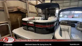 2022 Bennington 22SXSB Tritoon Pontoon Boat w/ Yamaha outboard @F & S Yamaha and Marine