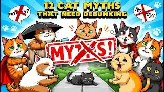 🐾 Twelve Cat Myths That Need Debunking! 🐾