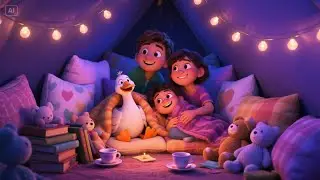 Pillow Fort Party &ndash; Build It Big with Giggly Goose + More | Fun Imaginative Play Rhyme for Kids
