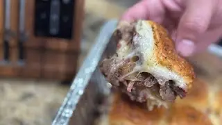 Smoked Beef Rib Sliders!