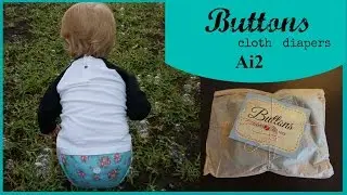 Buttons Diapers Ai2 Style (Cloth Diaper Cover) ~ Review