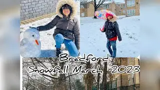 Bradford Snow March 2023&hellip; #snowfall #uk