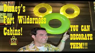 WHAT'S the BEST part of Staying at the Disney's Fort Wilderness Cabins??? YOU CAN DECORATE THEM!!!