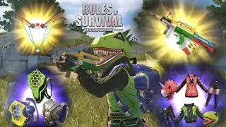 SO MUCH FREE STUFF + BUYING THE NEW SKINS IN RULES OF SURVIVAL!