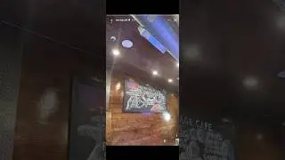 Travis Scott went to the Space Village Cafe