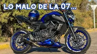 Razones para no comprar la mt07 Yamaha  / Greg Biker