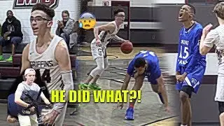 Michael Gavin EXPLODES FOR 44 & BREAKS ANKLES!!! Ties SCHOOL RECORD FOR MOST POINTS IN GAME!