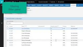 Microsoft Dynamics 365 Tutorial - Filtering Lists