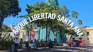 PARQUE LIBERTAD SANTA ANA, EL SALVADOR. #elsalvador #santaana #turismo 
