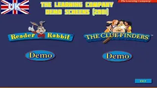 Демонстрационный диск Learning Company UK (2001) &ndash; Reader Rabbit и ClueFinders Previews