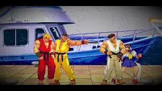 MUGEN 2019 - KEN AND SEAN VS RYU AND SAKURA