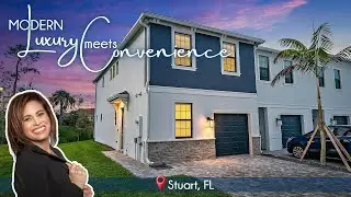 BRAND NEW End-Unit Stuart Townhome on PRIME Corner Lot!