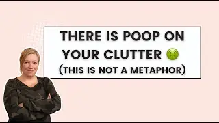 There is Poop on Your Clutter (This is Not a Metaphor)