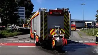 Großbrand der Firma RTP in Ladenburg am 19.05.2020