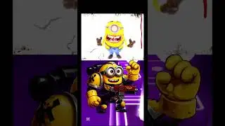 OMG😱ZOMBIE MINION🫣vs BIG MINION😱🤯 #tileshop #minions #coffindance