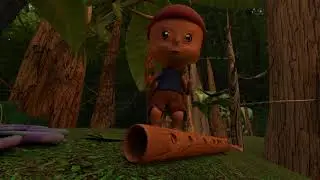 Forest Flutes (Short Animation) Maya, Autodesk
