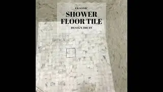 22 Shower Floor Designs - Flooring Ideas Using Classic Mosaic Tile Patterns