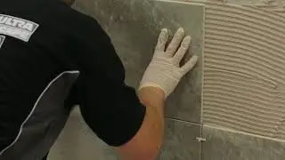 UltraTileFix: Fixing and Grouting Tiles on a Bathroom Wall