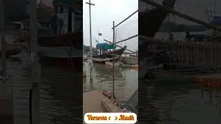 Versova to Madh # Ferry Boat | Madh Jetty #dry fish bombil