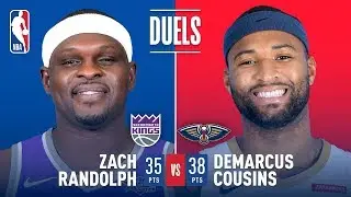 Big Man Duel Between Zach Randolph and DeMarcus Cousins | December 8, 2017