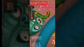 GAME WORMSZONE.IO BEST TRAPS PART 3 #wormszone #gamecacingviral #wormszoneio