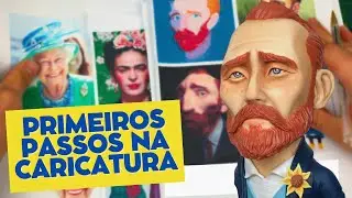 APRENDA A FAZER CARICATURAS EM BISCUIT!!!