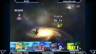 SKTAR - Mew2King + Trela vs ESAM + Mekos - Winners Semis
