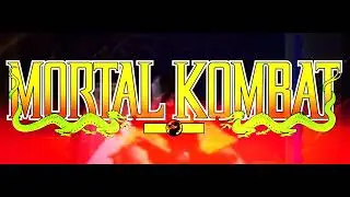 Mortal Kombat (1992) Video Marquee for Launchbox/Big Box