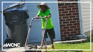 11-year-old mows elderly neighbors' yards for free