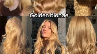 Get your desired shade of golden Blonde Hair!🎀Most Beautiful hair ever🎀 (Music) #blonde