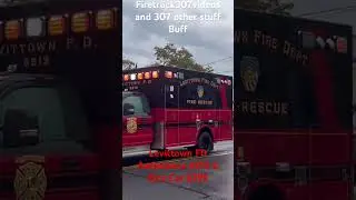 Levittown Fire Department Ambulance 6213 & Ems Car 6299 in the 6th Battalion Parade 2025