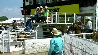 Командный этап 1-го раунда соревнований Cheyenne Frontier Days 2024