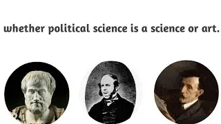 Political Science As Art Or Science | English