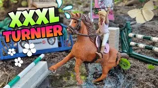 XXL TURNIER 🌸✨️STURZ?😱😭|| Schleich Pferde Video🐴