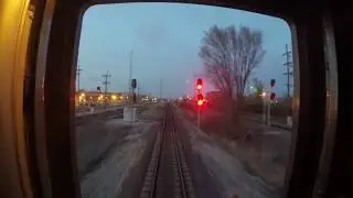 Lincoln Corridor - TRRA WR Tower Interlocking Rear View (GoPro)